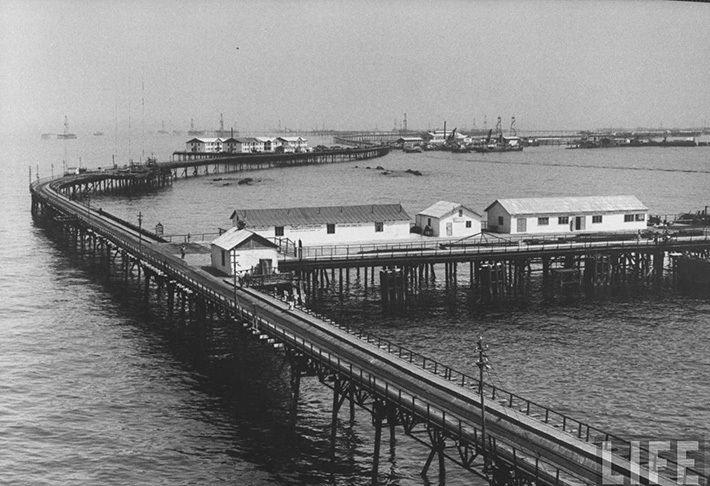 посёлок, Нефтяные Камни, история, интересное