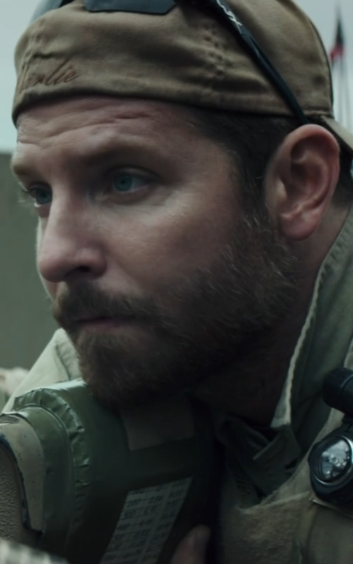 Bradley Cooper as Chris Kyle in Clint Eastwood's American Sniper.