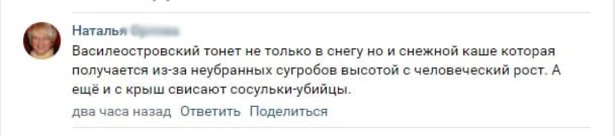 Петербуржцы рассказали, как им приходится выживать в утопающем в снежной каше городе Общество