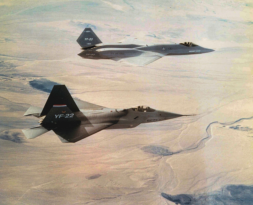 Проект F-23: Почему «Чёрная вдова» и «Серый призрак» уступили «Раптору»