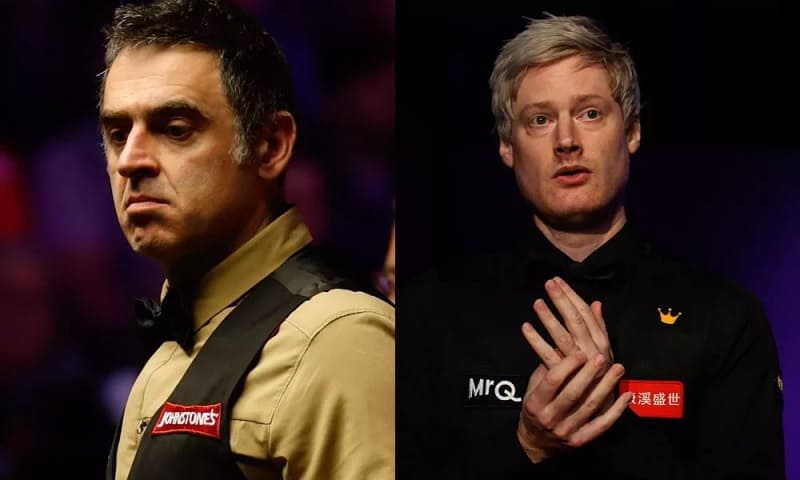 Финал Saudi Arabia Masters 2025 Ронни О'Салливан - Нил Робертсон (фото: SnookerHQ)