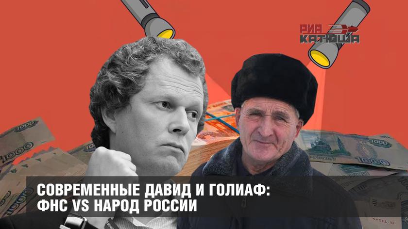 Современные Давид и Голиаф: ФНС vs народ России