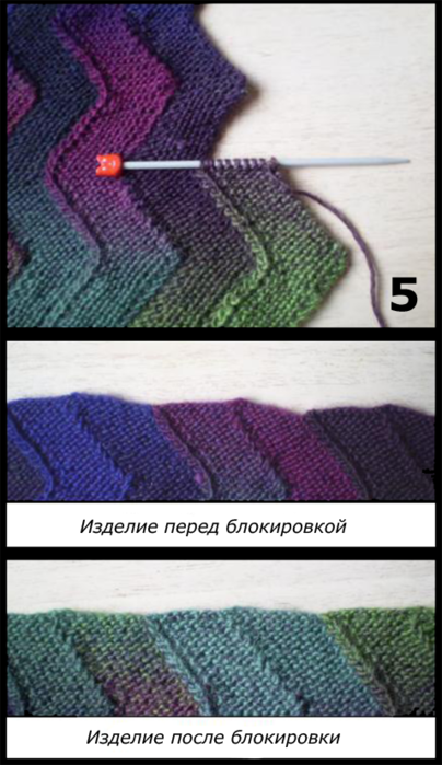 Метод набора полосок: мастер-класс по вязанию Метод набора полосок: мастер-класс по вязанию вязание