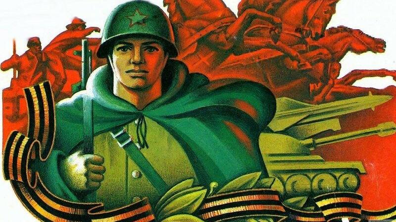 Лучшие открытки с 23 Февраля — советские, из детства 