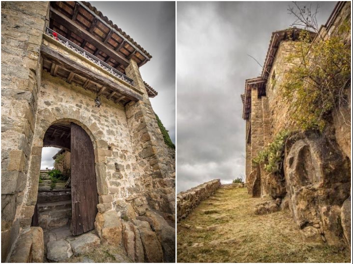 При реконструкции замка, созданного в Х веке, старались оставить все строения в первозданном виде («Castell de Llaes», Испания). | Фото: tripadvisor.es/ es.wikipedia.org.