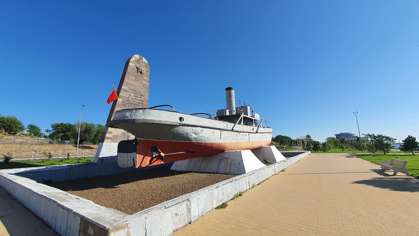 Катер "Гаситель": самый старый памятник-пароход на Волге 