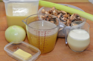 Крем-суп грибной - рецепт