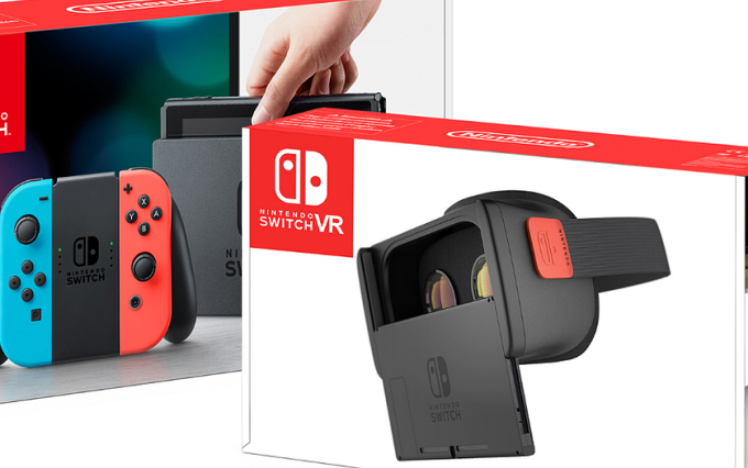 Арсенал аксессуаров для Nintendo Switch пополнится VR-гаджетом Nintendo
