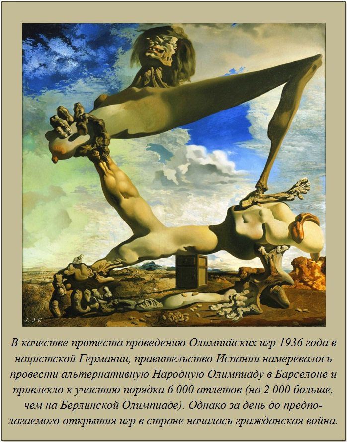 Альтернативная Народная Олимпиада в Барселоне в 1936 году