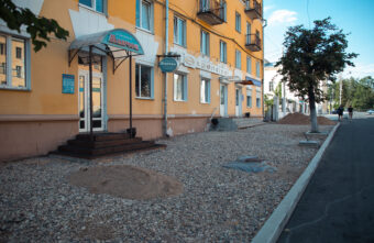 Обновленные улицы старого города: В центре Твери идут дорожные работы