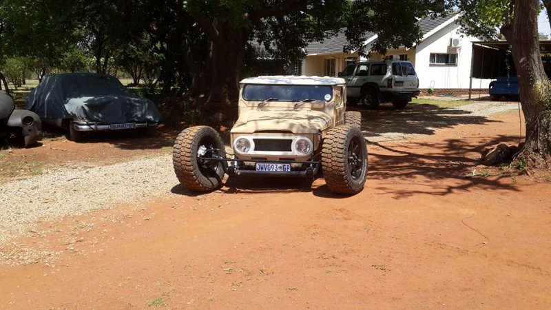 Самый необычный тюнинг Toyota Land Cruiser авто,автомобили,тюнинг