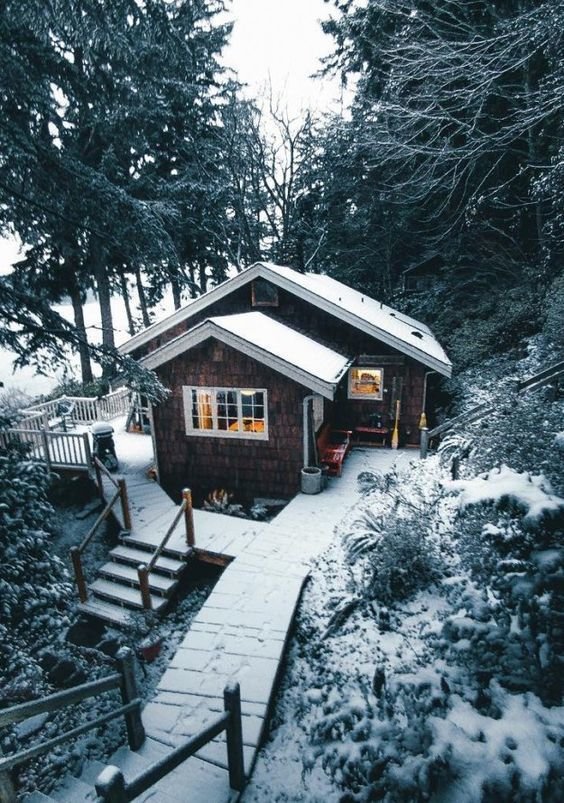 Фотоподборка: волшебные зимние домики