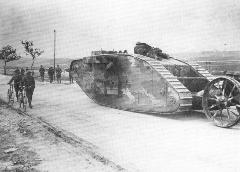 Танки в боях Великой войны