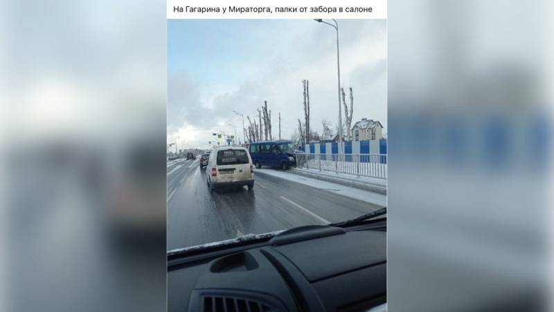 Ухудшение погодных условий спровоцировало массу ДТП в Калининграде