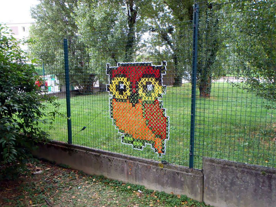 удивительная современная вышивка