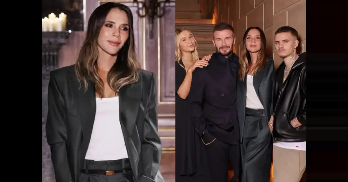 Виктория Бекхэм на показе