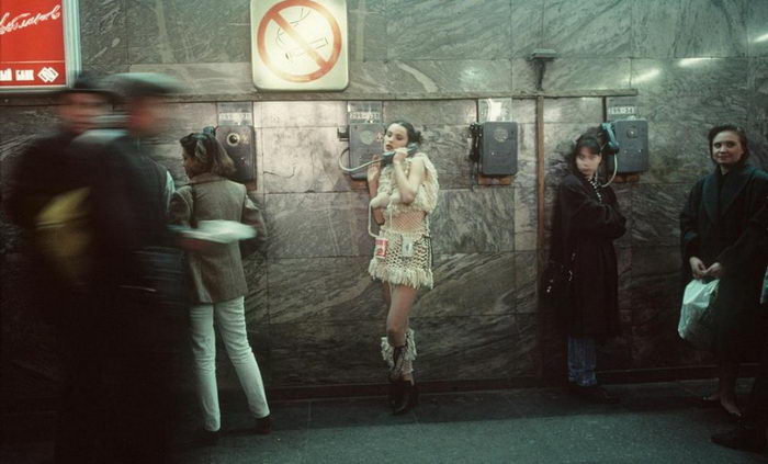 Лихие девяностые в фотографиях Lise Sarfati Лихие девяностые