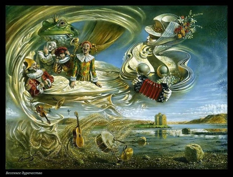 Невероятные картины Михаила Хохлачева Невероятные картины Михаила Хохлачева живопись,искусство,Михаил Хохлачев