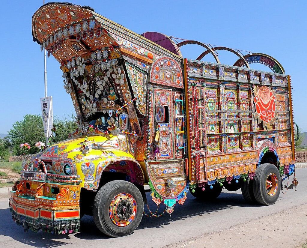 Пакистанский грузовик/ © pikabu.ru