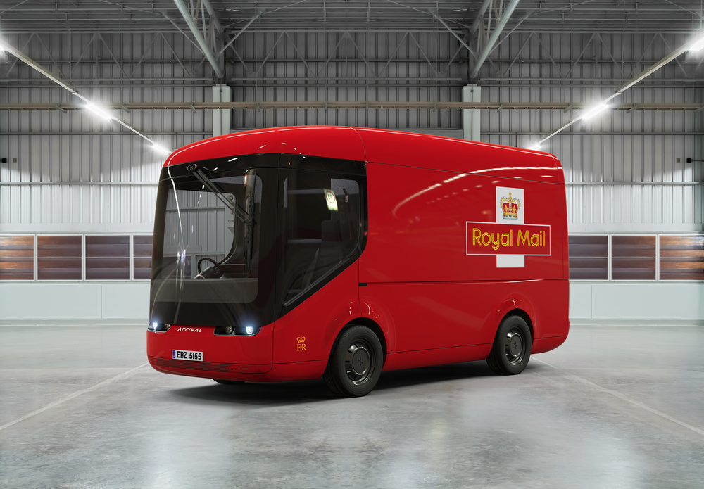 Британская почтовая служба Royal Mail начала тестировать потенциально автономные электрогрузовики Arrival