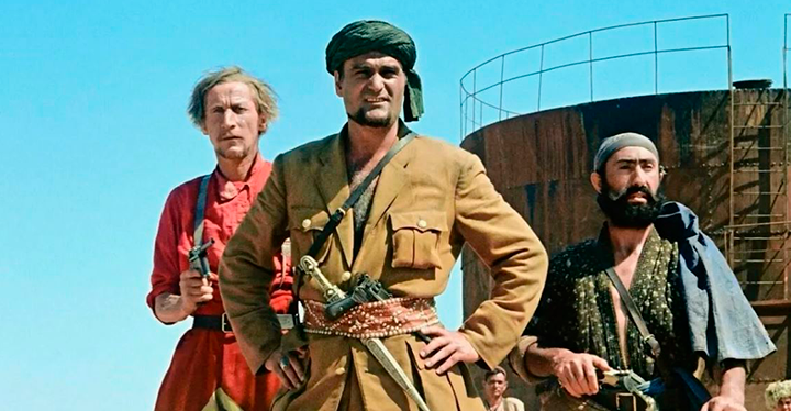  Кадр из к/ф "Белое солнце пустыни" (1969). Режиссёр Владимир Мотыль, "Мосфильм"