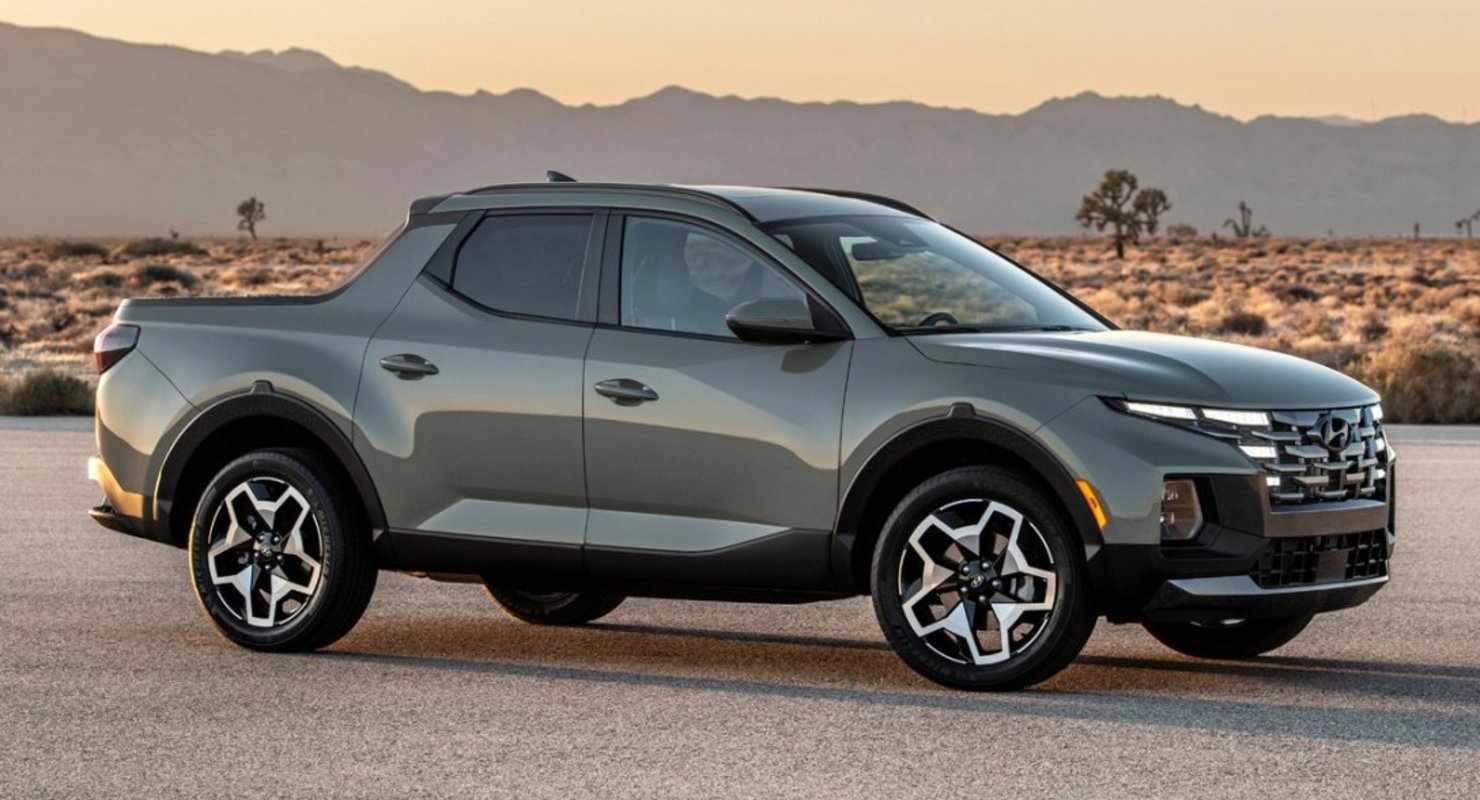 Новый пикап Hyundai Santa Cruz 2022 стал бестселлером в августе
