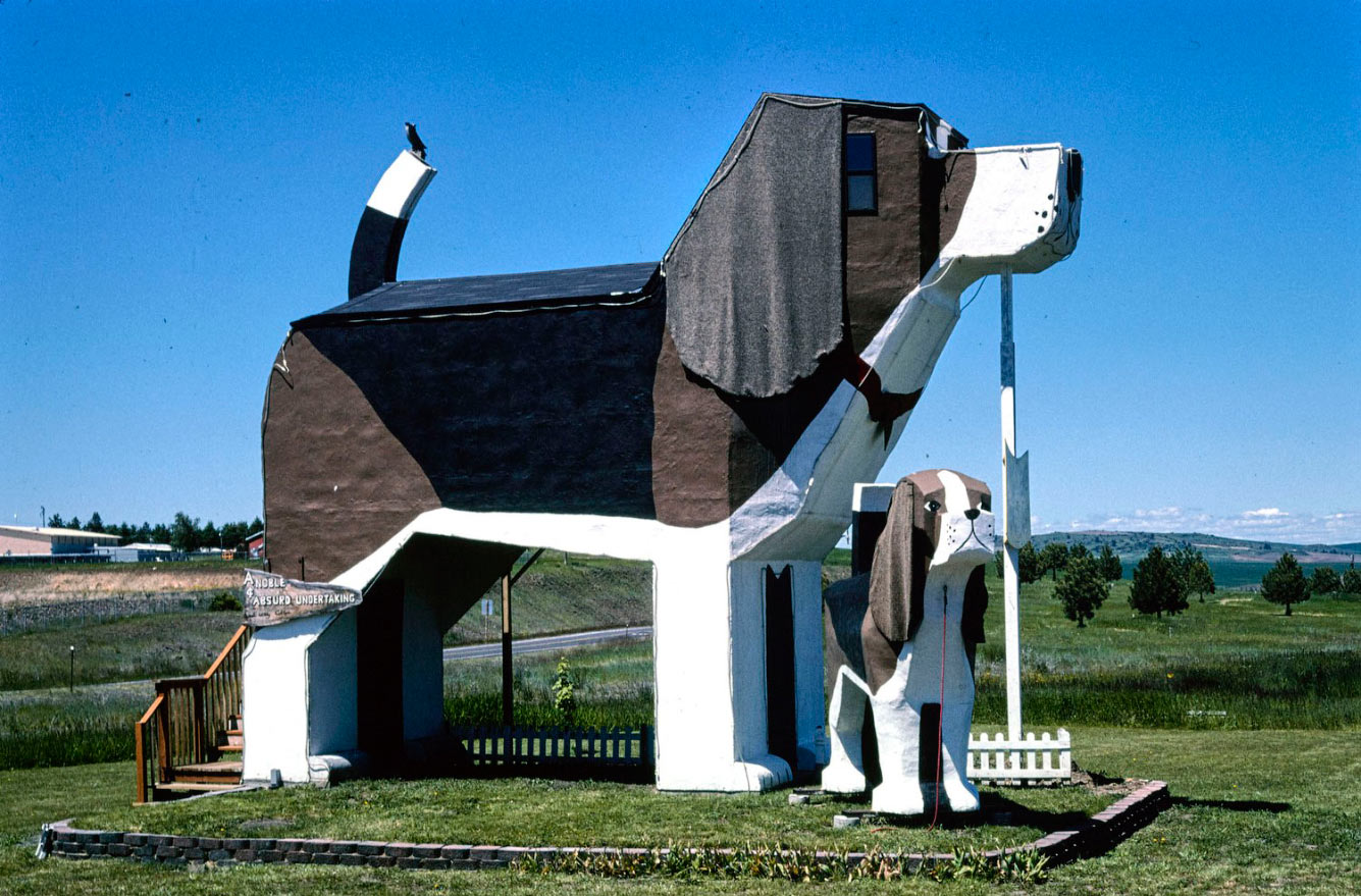 Гостиница Dog Bark Park в Коттонвуде, штат Айдахо, 2004 год