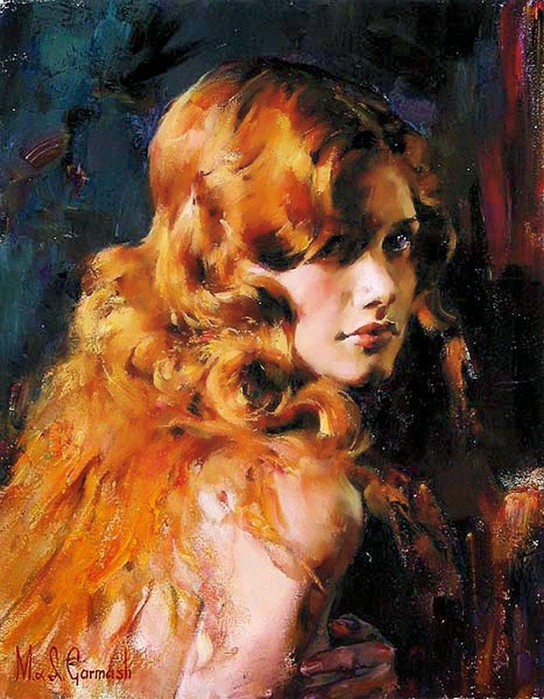 И как её за это не любить..? Michael & Inessa Garmash Живопись