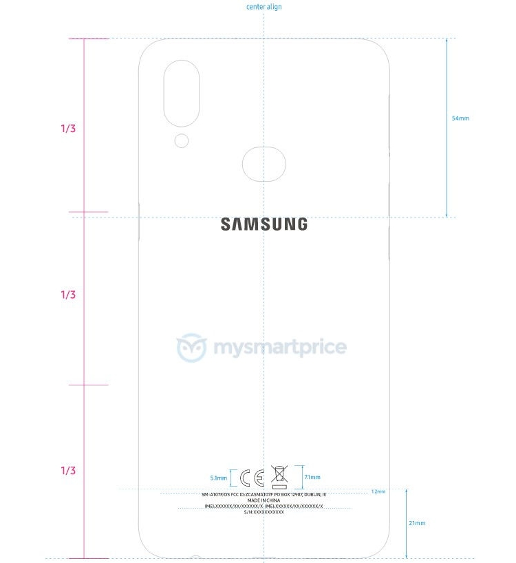 Смартфон Samsung Galaxy A10s с двойной камерой показался на сайте регулятора новости,смартфон,статья