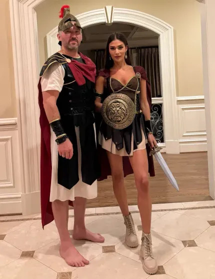 Александр Овечкин и Анастасия Шубская