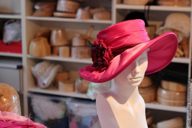 Создаем летнюю шляпку из ткани женские хобби