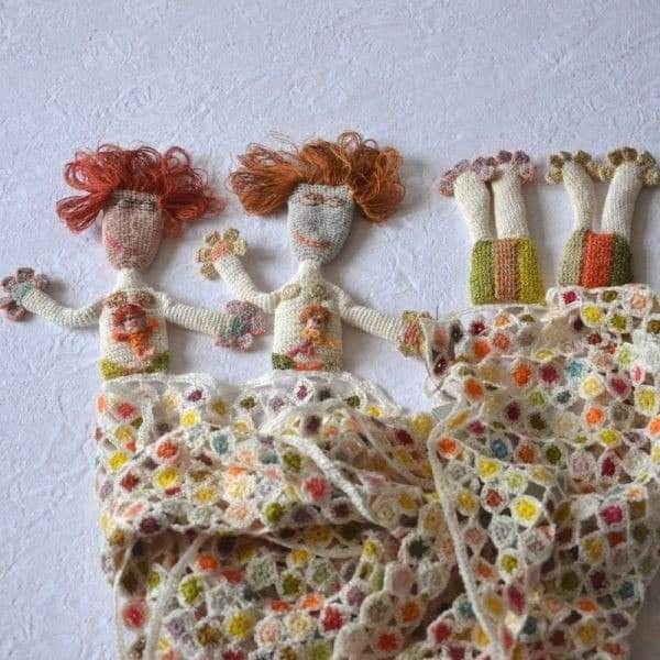 Идеи для шарфиков от Sophie Digerd 