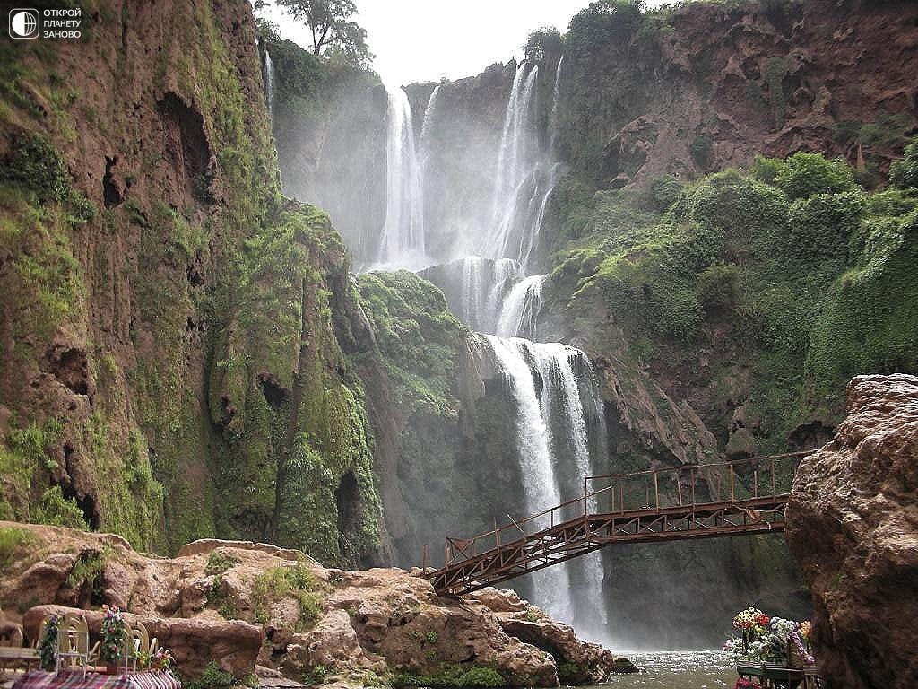 Cascad. Водопад Узуд Марокко. Каскад Узуд Марокко. Водопад Азилаль. Горный водопад Узуд.