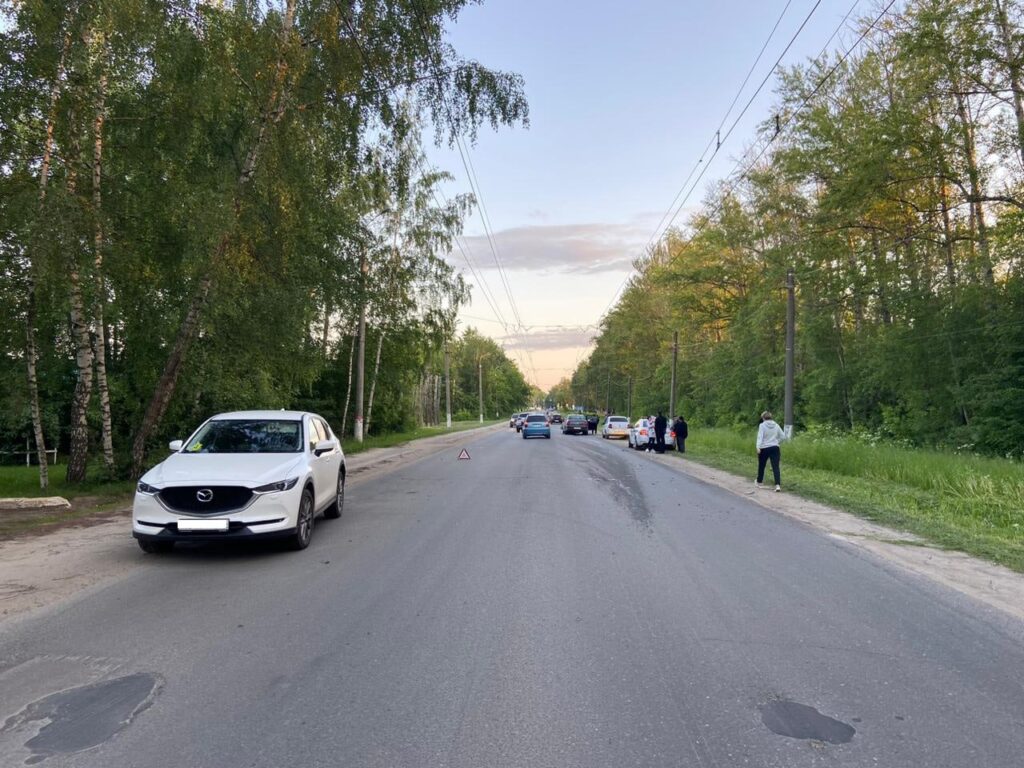 Женщина-водитель получила травмы в ДТП на улице Авиационной в Рязани