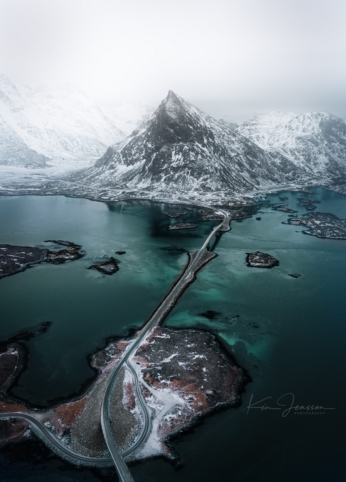 Норвежские пейзажи на снимках Кима Дженссена природа