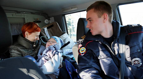 Полицейские Симферополя исполнили мечту ребенка-инвалида
