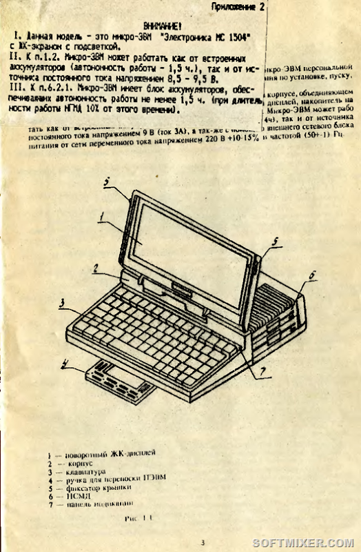 Первый советский портативный компьютер 