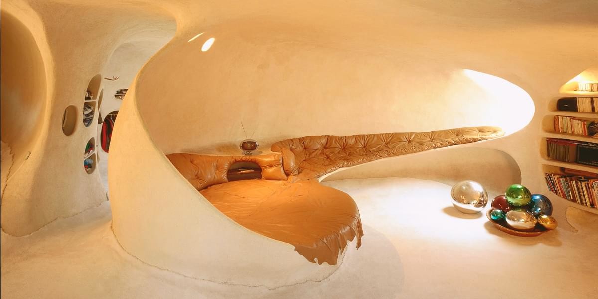 Дизайн подземного дома в Мексике
