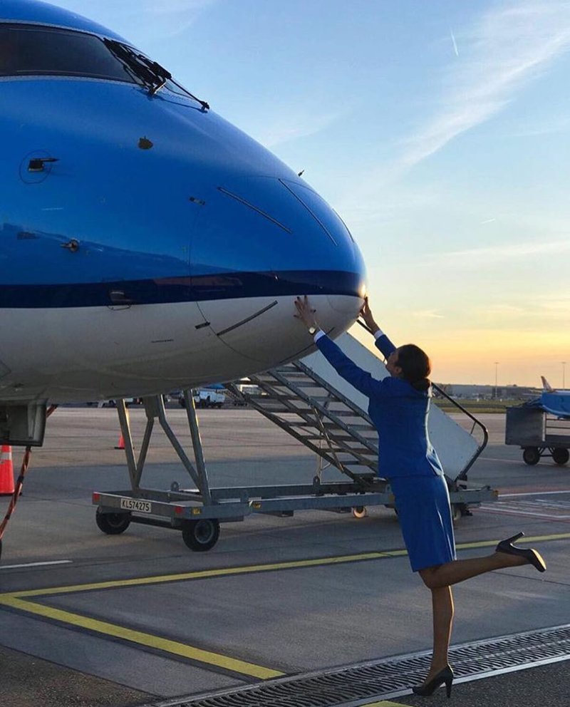 KLM, Нидерланды авиакомпании, авиакомпании мира, женщины, красивые стюардессы, самолёты, стюардесса, стюардессы