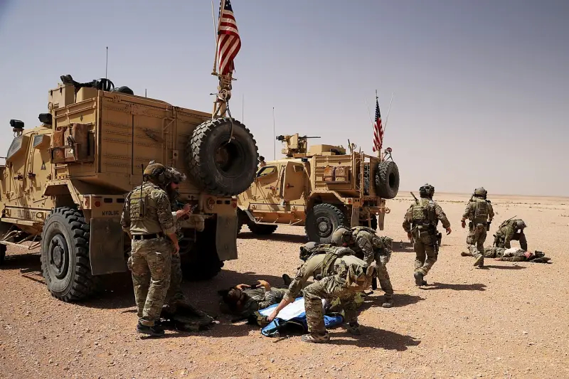 Американская военная база на севере Ирака подверглась атаке беспилотного летательного аппарата