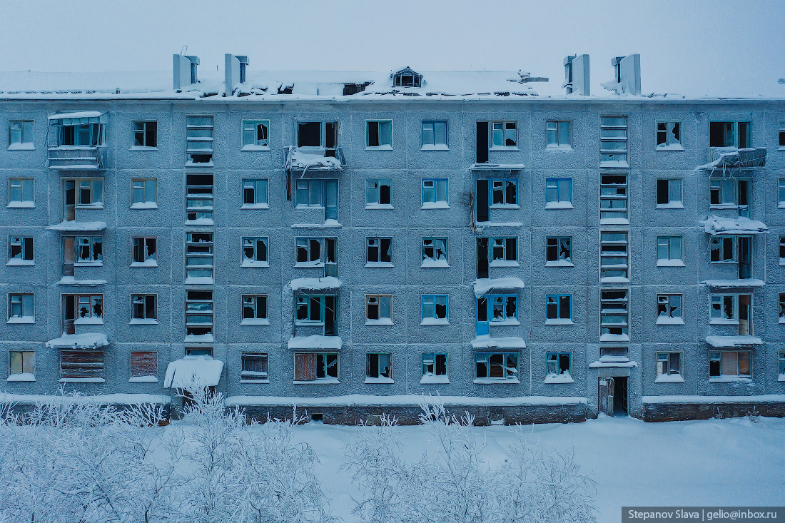 советский, пятиэтажка, заброшенная воркута, посёлки, покинутые