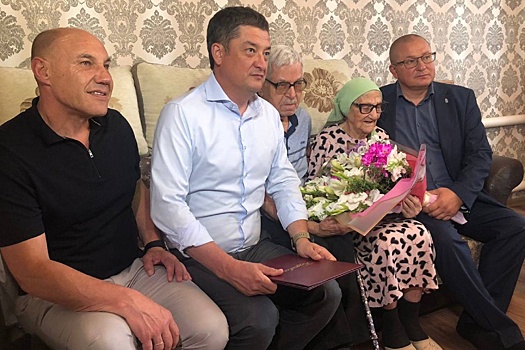 Участница Великой Отечественной войны из Астрахани отметила свой 100-летний юбилей