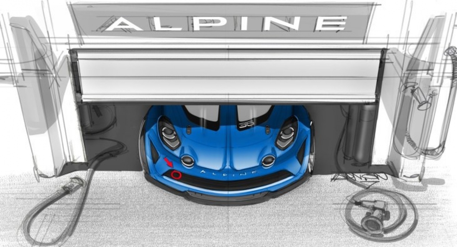 Компания Alpine представит обновлённый спорткар Alpine A110 24 ноября Автомобили