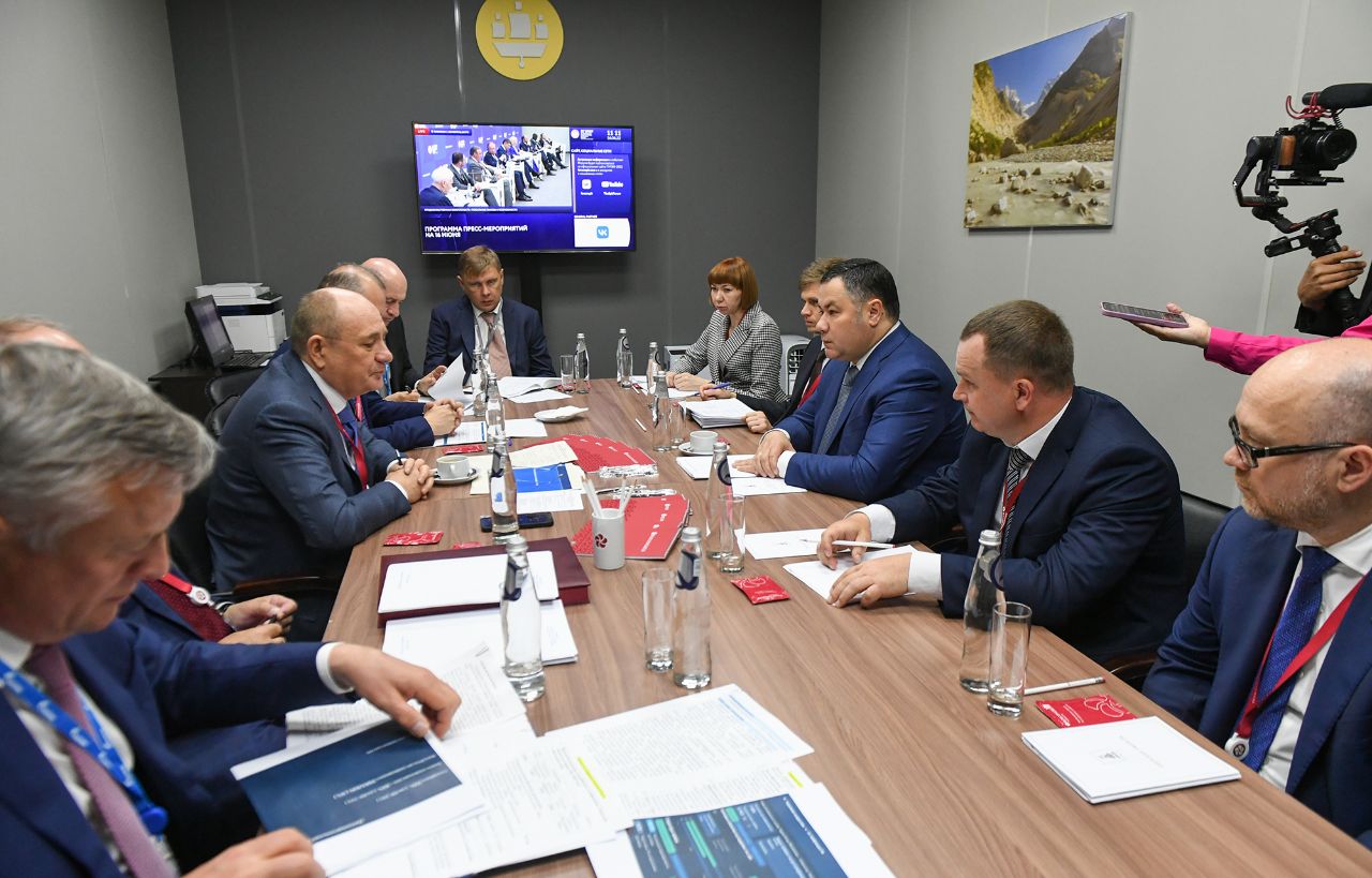 ПМЭФ-2022: В Тверской области при поддержке «Газпрома»  проведут модернизацию системы теплоснабжения города Твери