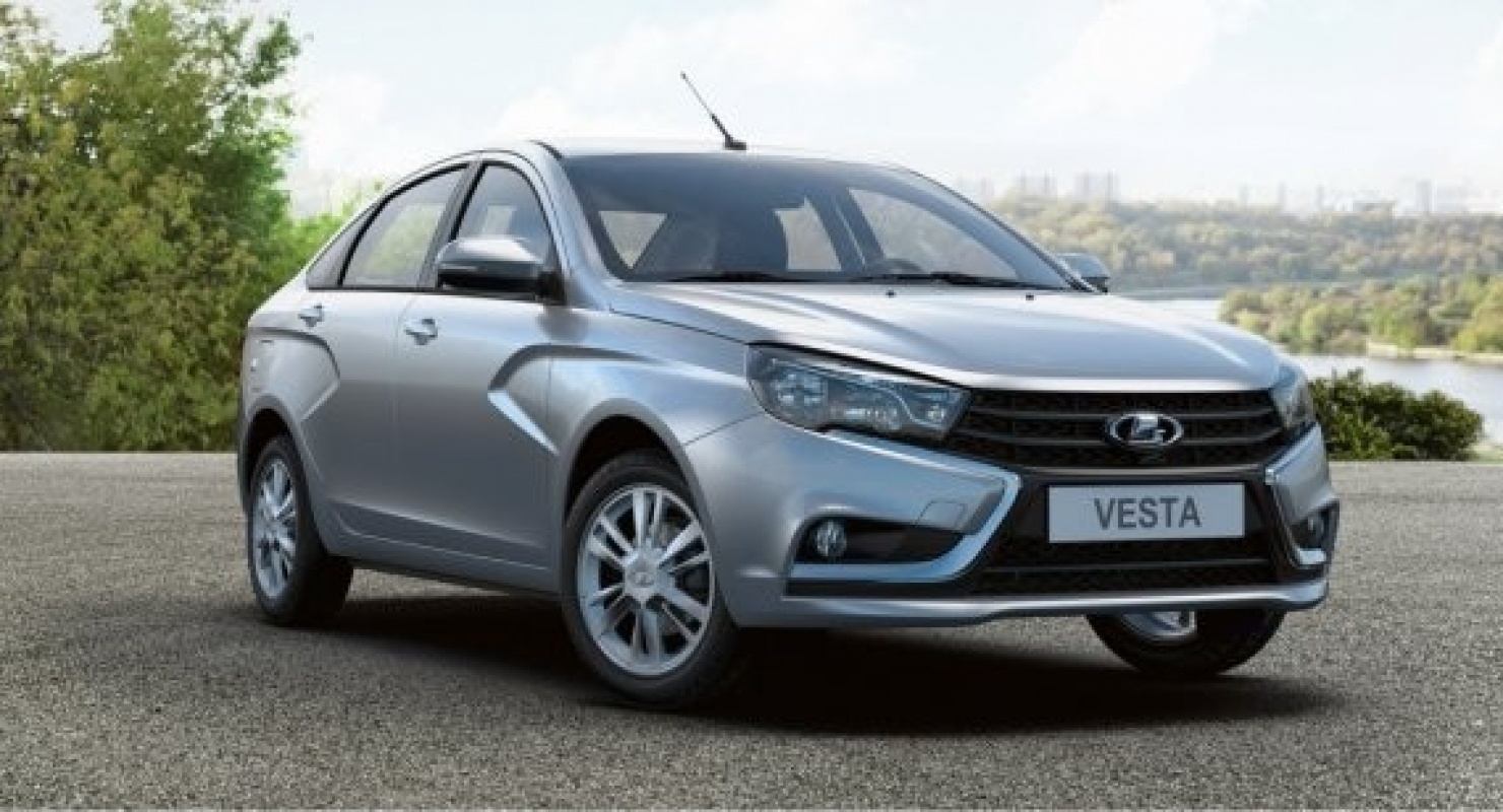 В интернете появились фото цифровой панели и мультимедийной системы новой Lada Vesta