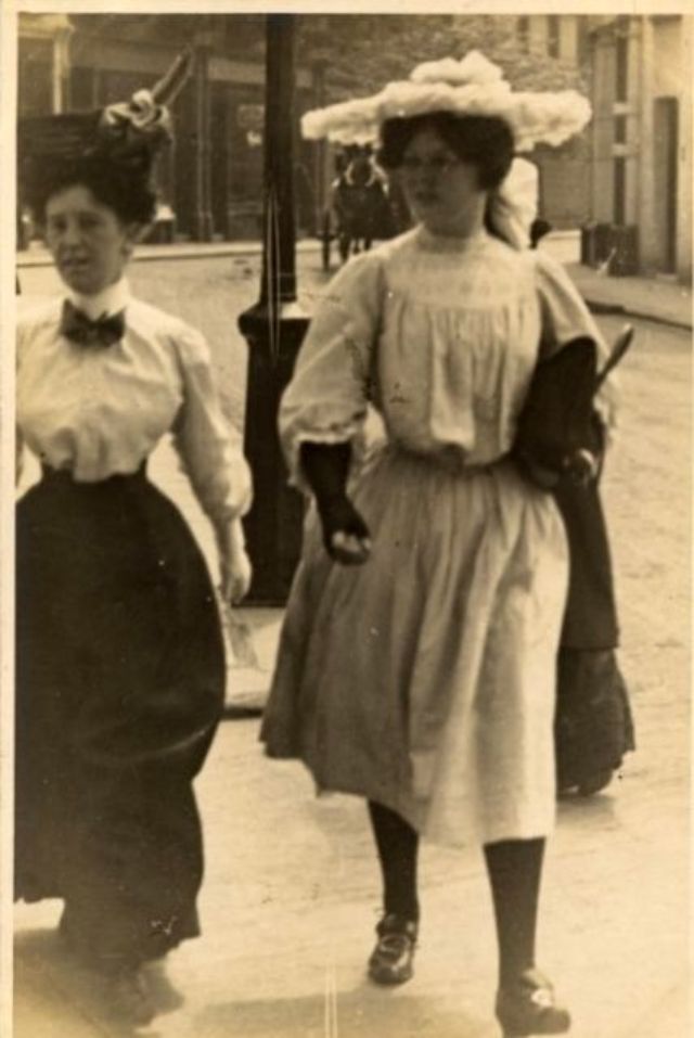 Мода и уличный стиль времен Эдвардианской Эпохи Мода и уличный стиль времен Эдвардианской Эпохи лучшее