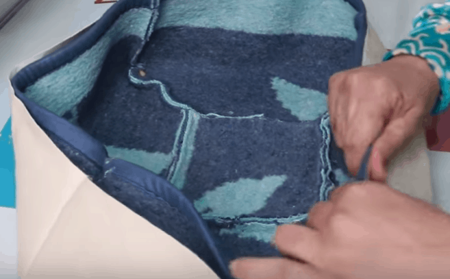 Практичная корзинка-органайзер для белья из ничего домашний очаг