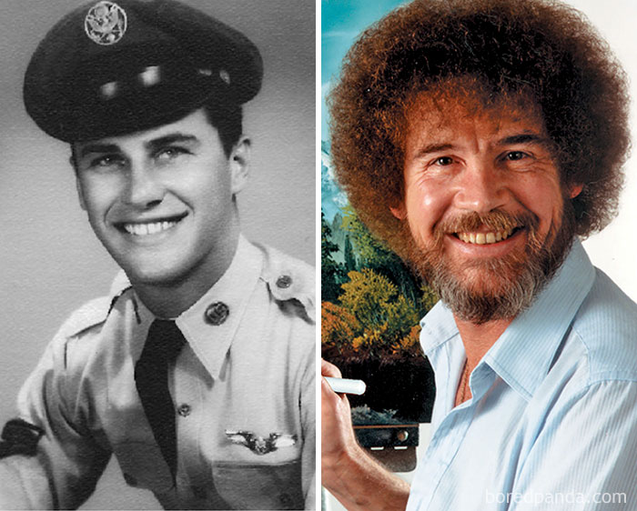 Bob Ross Was A Sergeant In The Air Force