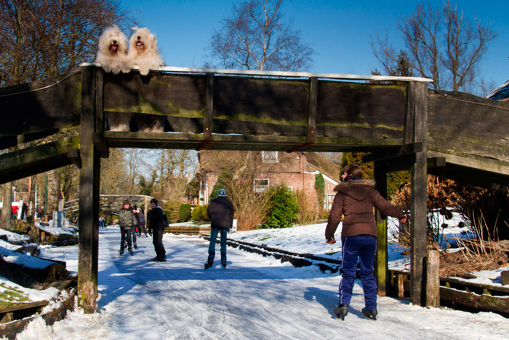 Гитхорн - деревня без дорог, Нидерланды Гитхорн - деревня без дорог, Нидерланды Европа