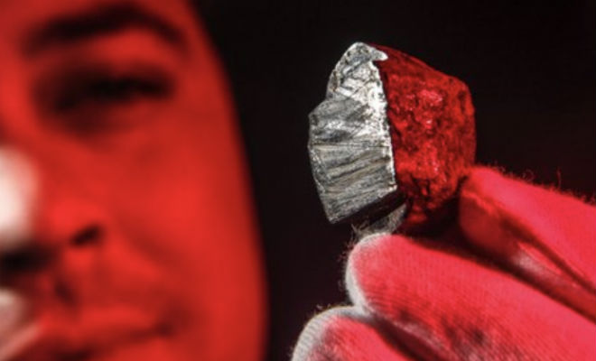 Ученые нашли метеорит с необычными свойствами